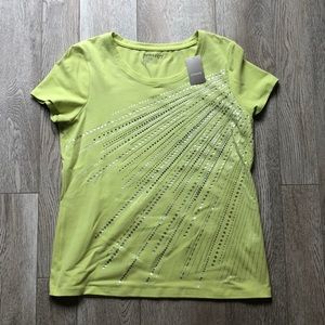 Chico’s (Zenergy) Soft Lime Tee